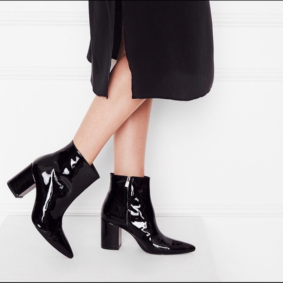 Anine Bing patent leather Natalie boots - Picture 2 of 8